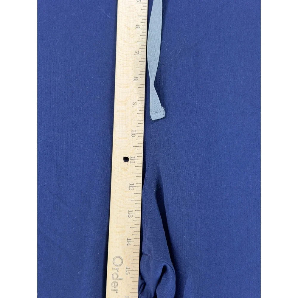 FIGS Technical Collection Navy Blue Scrub Pants Mens XXL Tall TW2000T 7 Pocket
